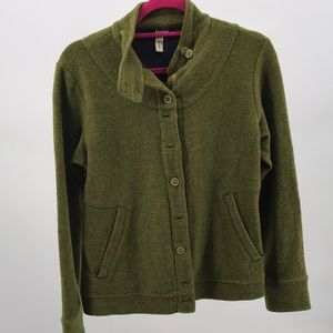 Ibex Carrie Button Up Sweater Jacket